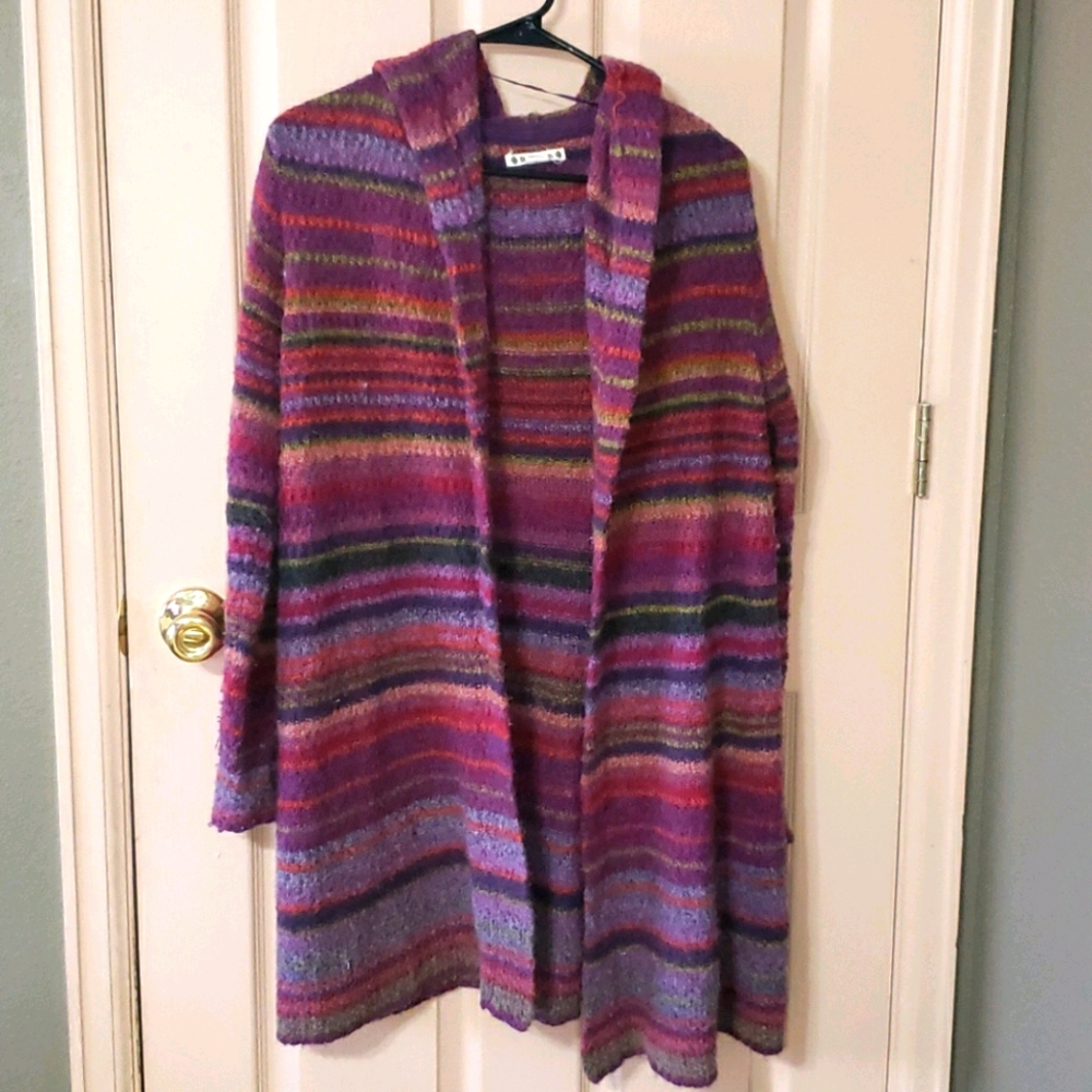 5 items for $20! Long cardigan sweater with hood